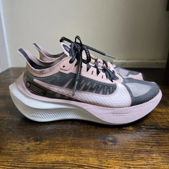 Nike Women's Zoom Gravity Black Stone Mauve Sneakers - Picture 3 of 9